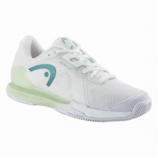 Head Sprint Pro 4.0 Clay White Light Green Women''s Sneakers Head Sprint Pro 4.0 Clay White Light Green Women''s Sneakers