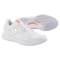 Head Sprint Team 4.0 Clay White Coral Sneakers Donna