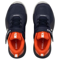 Head Sprint Velcro 4.0 Bleu Foncé Rouge Junior Sneakers