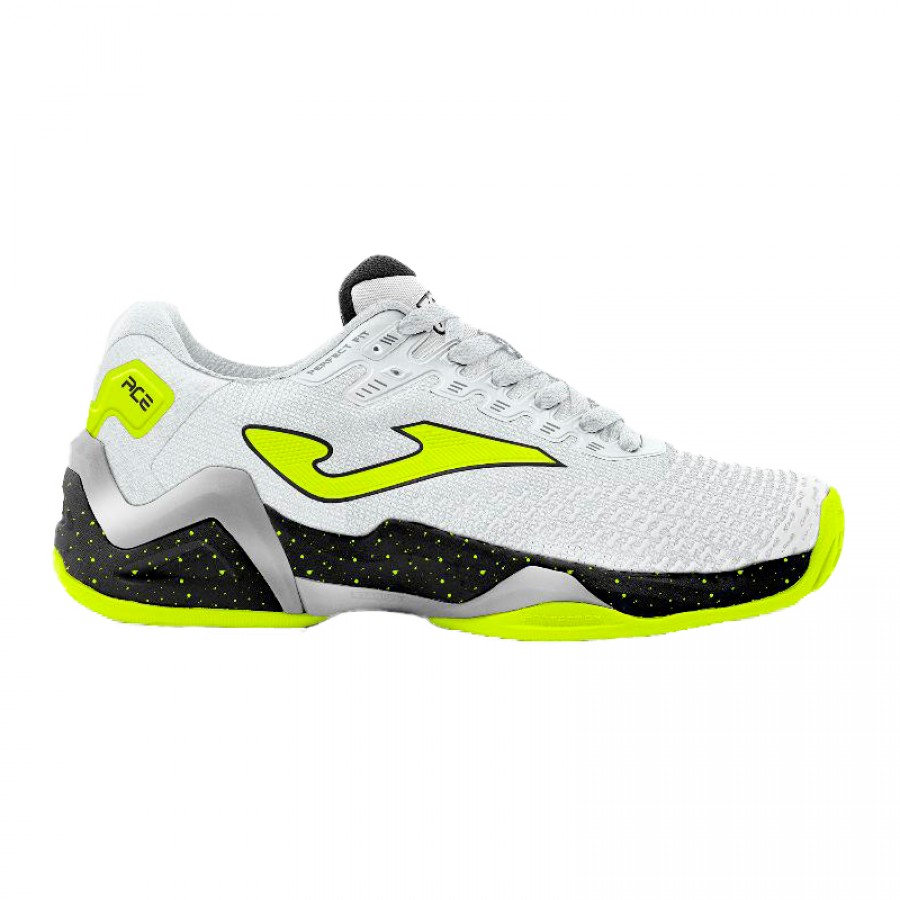 Joma Ace Pro 2202 White Yellow Fluor Sneakers