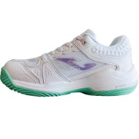 Joma Slam 2532 Branco Rosa Junior Tenis