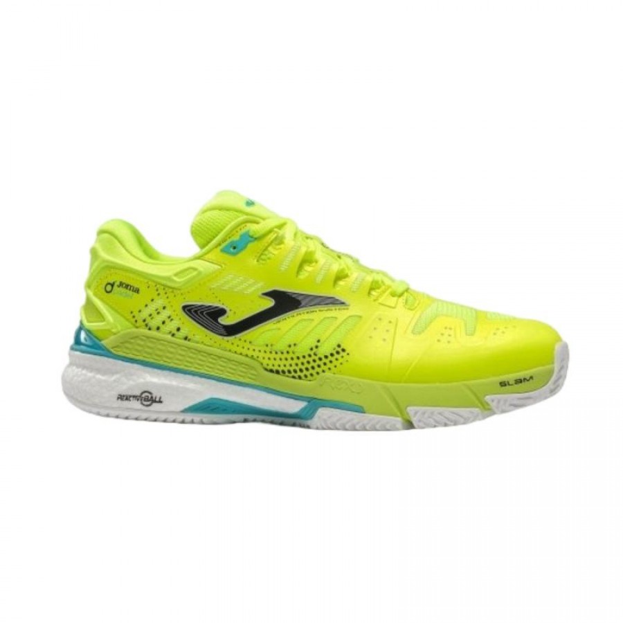 Joma Slam Classic 2609 Fluorescent Yellow Sneakers