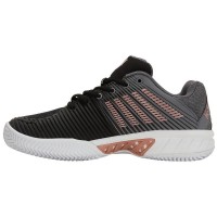 Tenis Kswiss Express Light 2 HB Preto Cinza Rosa Feminino