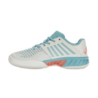 Zapatillas Kswiss Express Light 3 HB Blanco Turquesa Mujer