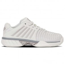 Zapatillas de Padel Kswiss Express Light 3 HB Clay Blanco Gris Mujer