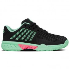 Zapatillas Kswiss Express Light 3 HB Clay Negro Menta Rosa Mujer Zapatillas Kswiss Express Light 3 HB Clay Negro Menta Rosa Mujer