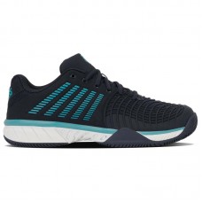 Zapatillas de Padel Kswiss Express Light 3 HB Clay Negro Turquesa