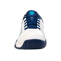 Zapatillas Kswiss Express Light Pickleball Blanco Azul Oscuro Cian