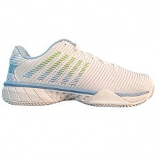 Zapatillas Kswiss Hypercourt Express 2 HB Clay Blanco Azul Verde Mujer Zapatillas Kswiss Hypercourt Express 2 HB Clay Blanco Azul Verde Mujer