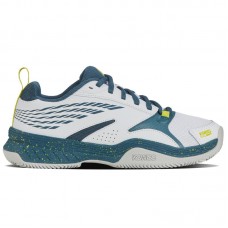 Kswiss Speedex Padel White Indian Teal Sneakers Kswiss Speedex Padel White Indian Teal Sneakers