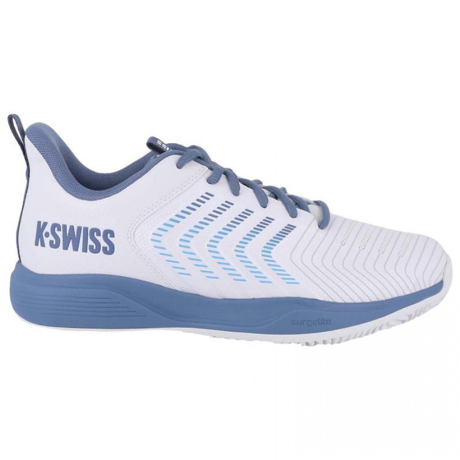Tênis Kswiss Ultrashot Light Clay White Blue
