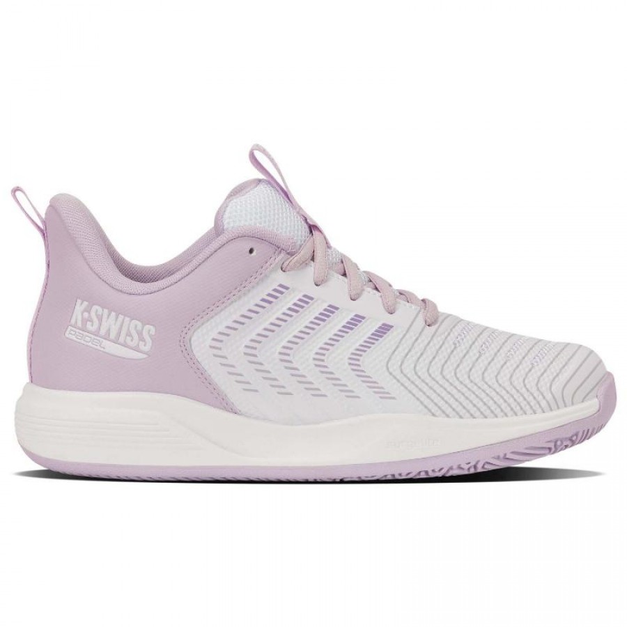Kswiss Ultrashot Light Clay White Pink Women''s Sneakers