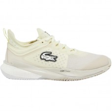 Tênis Lacoste AG-LT23 Lite Clay Branco Amarelo Feminino Tênis Lacoste AG-LT23 Lite Clay Branco Amarelo Feminino