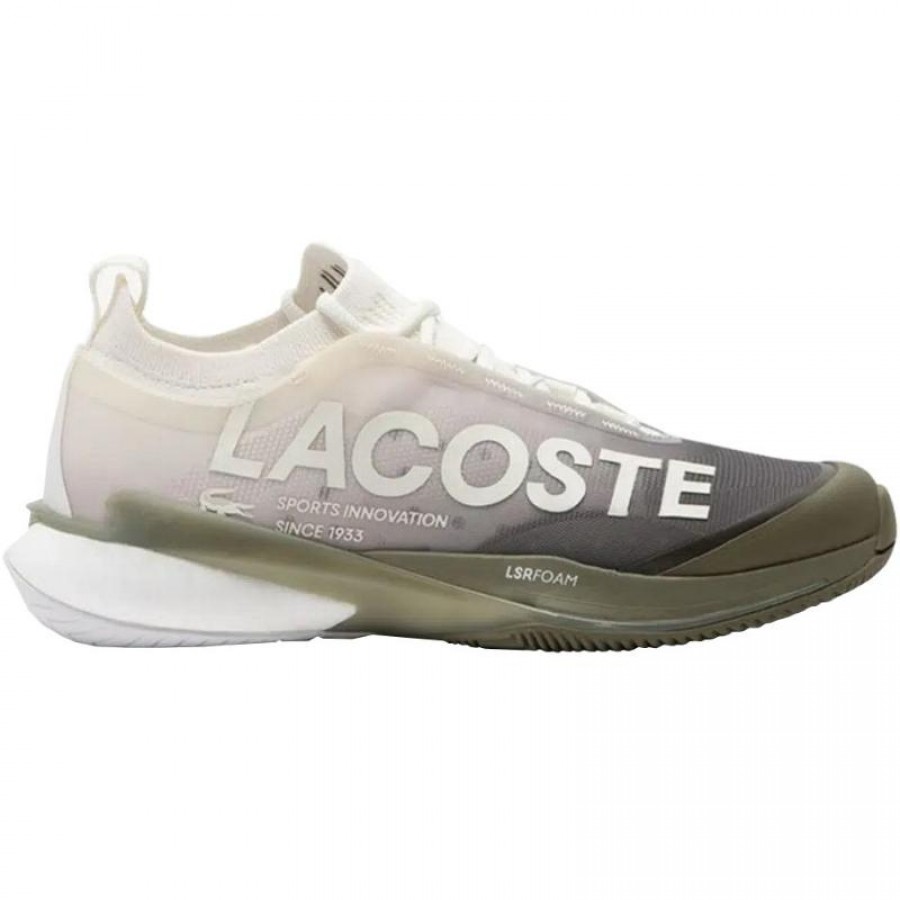 Zapatillas Lacoste AG-LT25 Lite Blanco Caqui Mujer