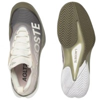 Zapatillas Lacoste AG-LT25 Lite Blanco Caqui Mujer