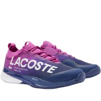 Baskets Femme Lacoste AG-LT25 Lite Clay Pink Bleu Foncé