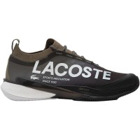 Lacoste AG-LT25 Lite Tênis Khaki Preto