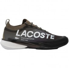 Lacoste AG-LT25 Lite Tênis Khaki Preto Lacoste AG-LT25 Lite Tênis Khaki Preto