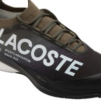 Lacoste AG-LT25 Lite Tênis Khaki Preto