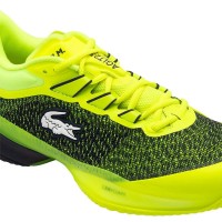 Lacoste Daniil Medvedev AG-LT23 Ultra Yellow Navy Blue Sneakers