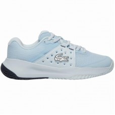 Zapatillas Lacoste Power Serve 125 Azul Claro Mujer Zapatillas Lacoste Power Serve 125 Azul Claro Mujer