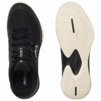 Zapatillas Lacoste Power Server Negro Blanco Mujer