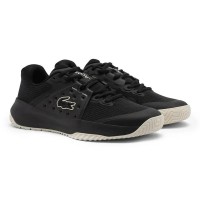 Zapatillas Lacoste Power Server Negro Blanco Mujer