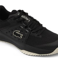 Zapatillas Lacoste Power Server Negro Blanco Mujer
