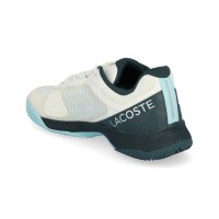 Baskets Femme Lacoste Tech Point Blanc Bleu