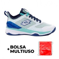 Scarpe Lotto Mirage 200 Bianco Blu Donna