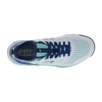 Zapatillas Lotto Mirage 200 Blanco Azul Mujer