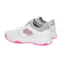 Chaussures Lotto Mirage 500 II Blanc Metal Fuchsia Femmes