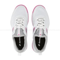 Scarpe Lotto Mirage 500 II Bianco Metallo Fucsia Donna