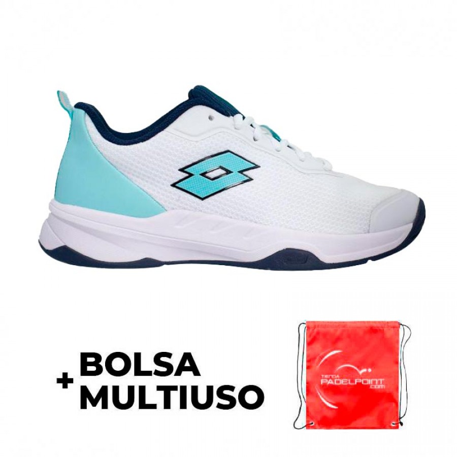 Scarpe Lotto Mirage 600 ALR Bianco Azzurro Donna