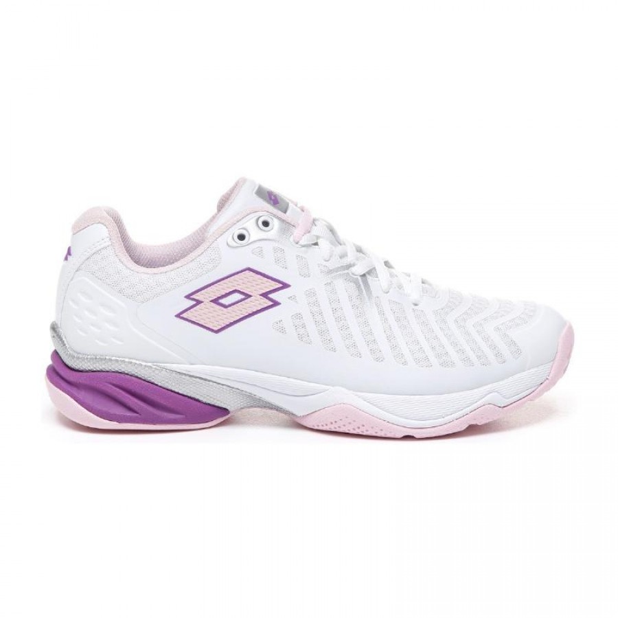 Zapatillas Lotto Space 400 Clay Blanco Purpura
