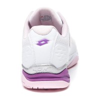 Zapatillas Lotto Space 400 Clay Blanco Purpura