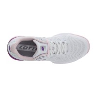 Zapatillas Lotto Space 400 Clay Blanco Purpura