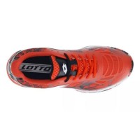 Sneakers Lotto Superrapida 200 IV Rosso Nero