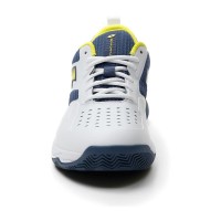 Sneakers Lotto Superrapida 400 IV White Yellow Acid Blue Denim