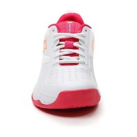 Tenis Lotto Superfast 400 V Branco Rosa Mulheres