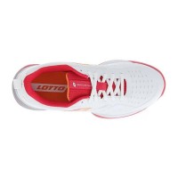 Tenis Lotto Superfast 400 V Branco Rosa Mulheres