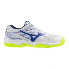 Mizuno Break Shot 5 Clay White Blue Sneakers