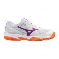 Zapatillas de Padel Mizuno Break Shot 5 Clay Blanco Mujer
