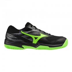 Mizuno Break Shot 5 Baskets en argile Noir Vert