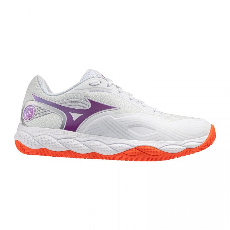 Zapatillas Mizuno Wave Enforce Court 2 Clay Blanco Mujer