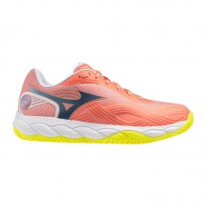 Zapatillas de Padel Mizuno Wave Enforce Court 2 Padel Coral Mujer