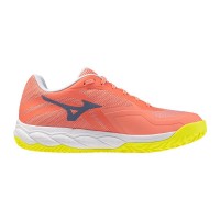 Zapatillas Mizuno Wave Enforce Court 2 Padel Coral Mujer