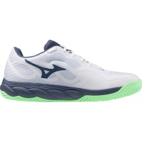 Zapatillas Mizuno Wave Enforcing Court Clay Blanco Verde Azul