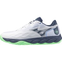 Zapatillas Mizuno Wave Enforcing Court Clay Blanco Verde Azul