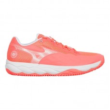 Zapatillas Mizuno Wave Enforce Court Clay Coral Blanco Mujer Zapatillas Mizuno Wave Enforce Court Clay Coral Blanco Mujer